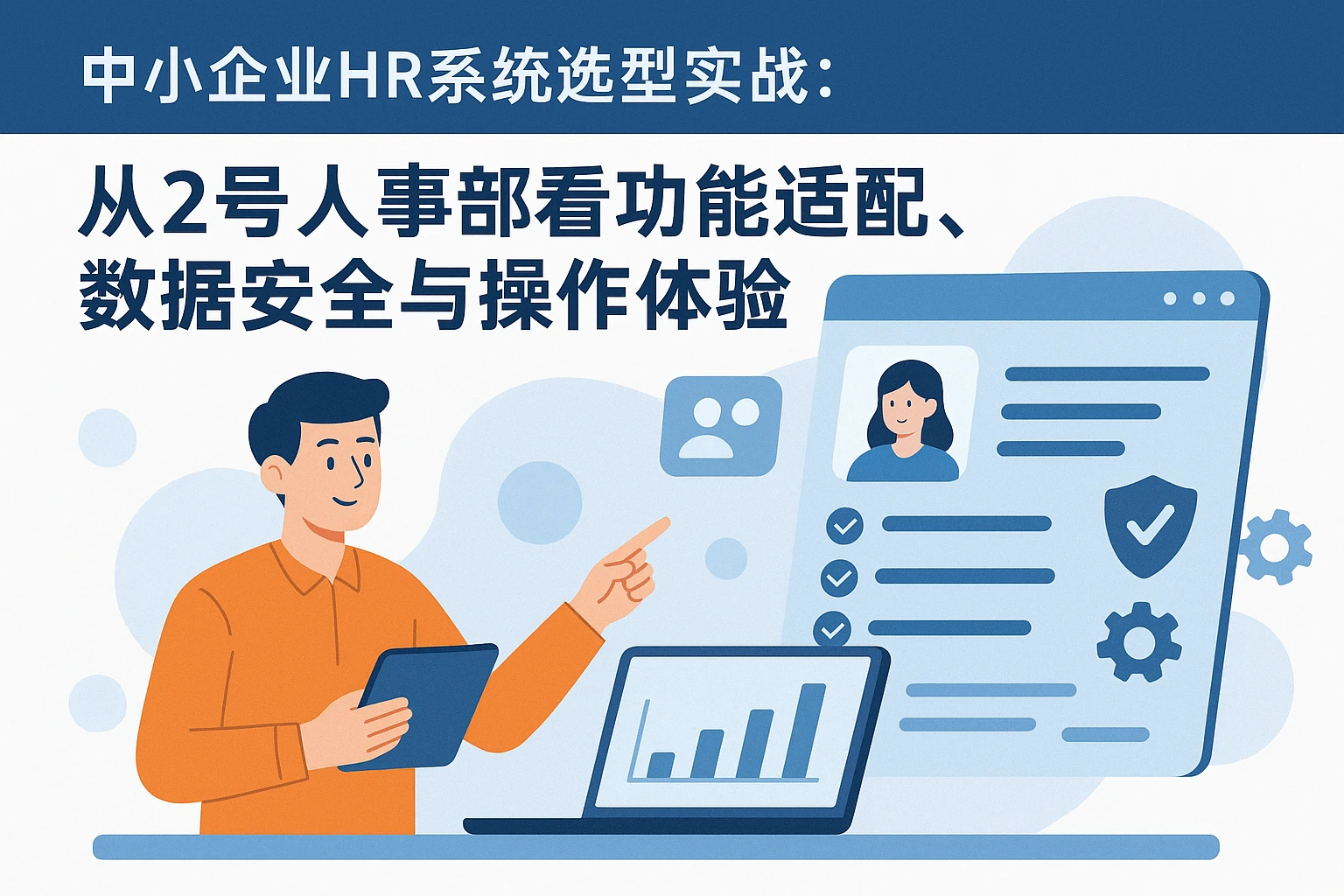 中小企业HR系统选型实战：从2号人事部看功能适配、数据安全与操作体验