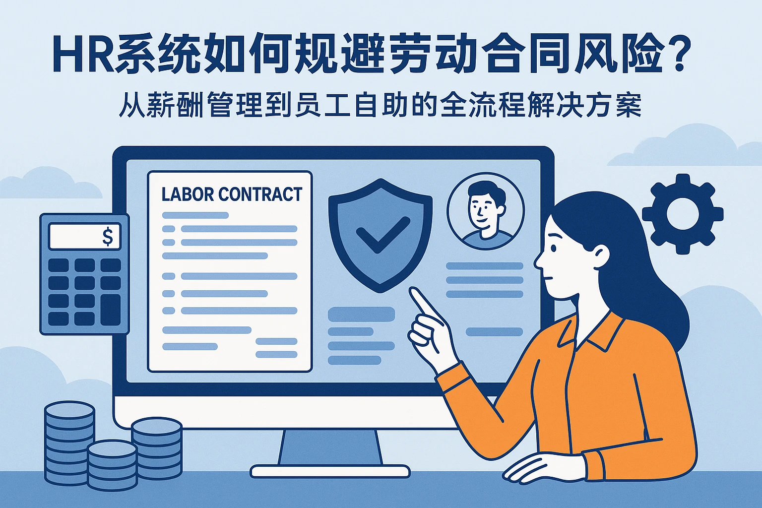 HR系统如何规避劳动合同风险？从薪酬管理到员工自助的全流程解决方案
