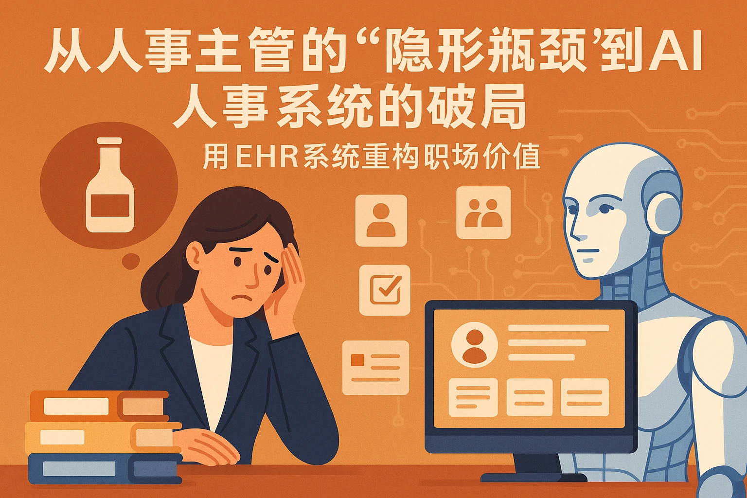 从人事主管的“隐形瓶颈”到AI人事系统的破局：用EHR系统重构职场价值