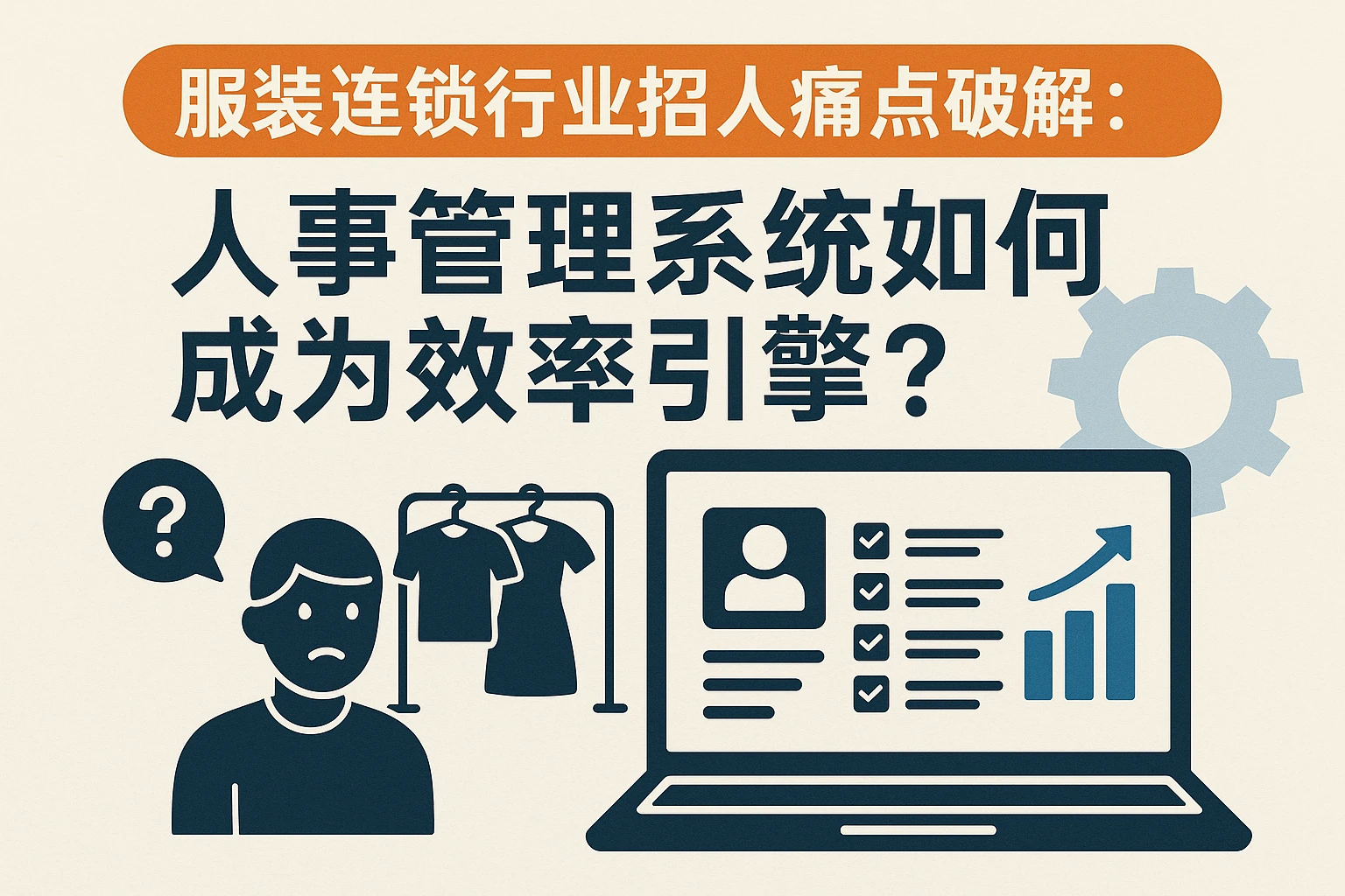 服装连锁行业招人痛点破解：人事管理系统如何成为效率引擎？