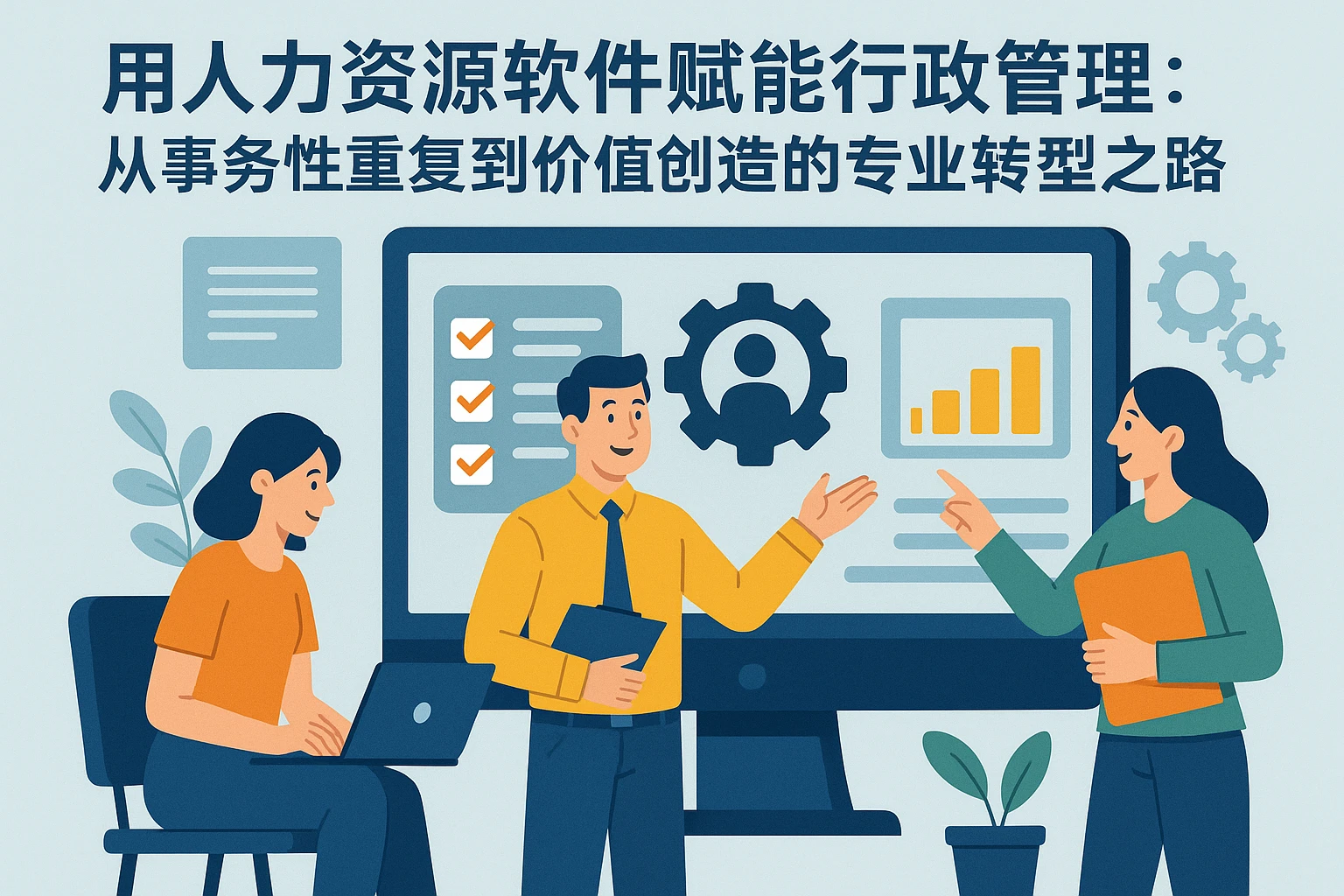 用人力资源软件赋能行政管理：从事务性重复到价值创造的专业转型之路