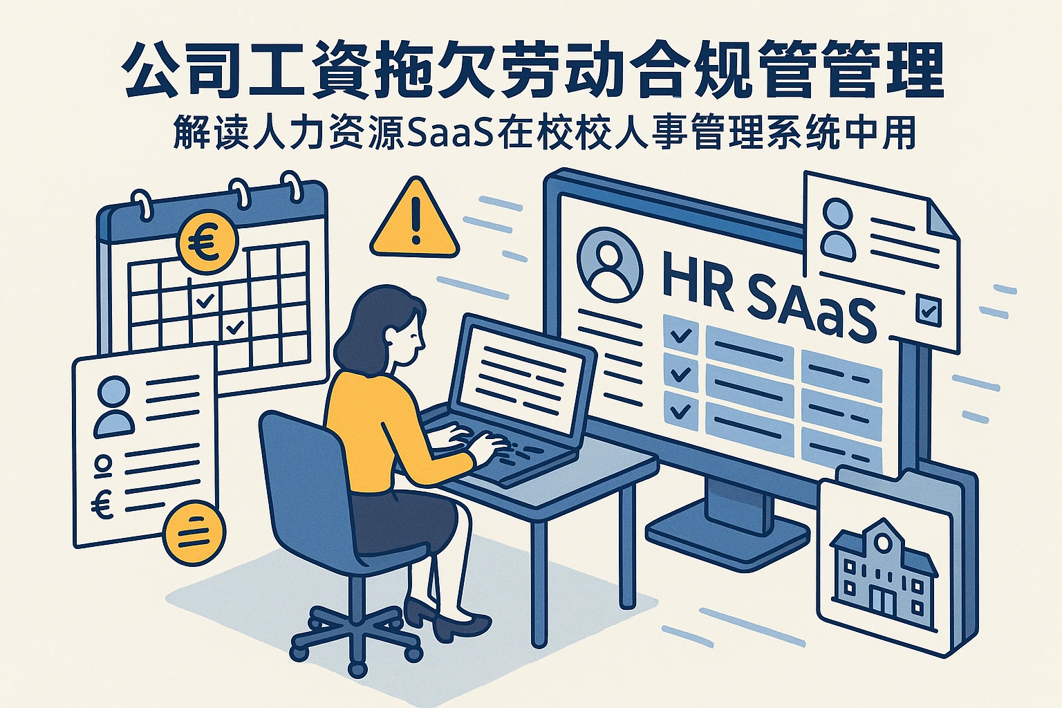 公司工资拖欠场景下的人事系统与劳动合规管理——解读人力资源SaaS在学校人事管理系统中的作用
