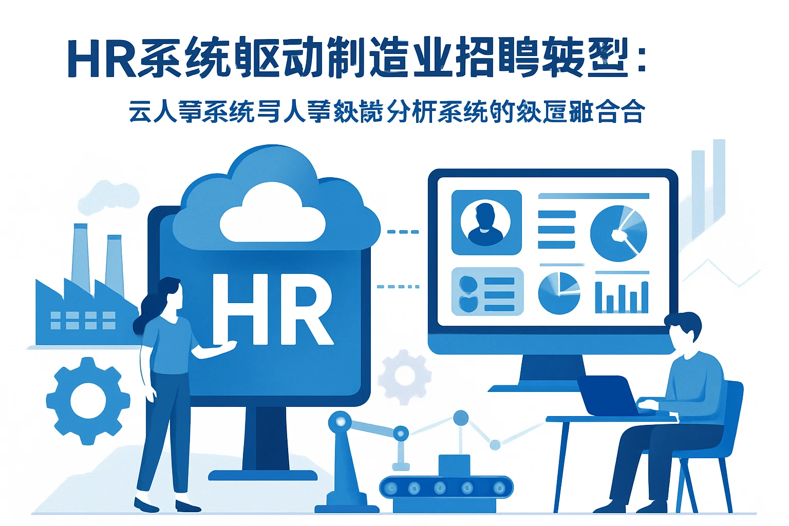 HR系统驱动制造业招聘转型：云人事系统与人事数据分析系统的深度融合