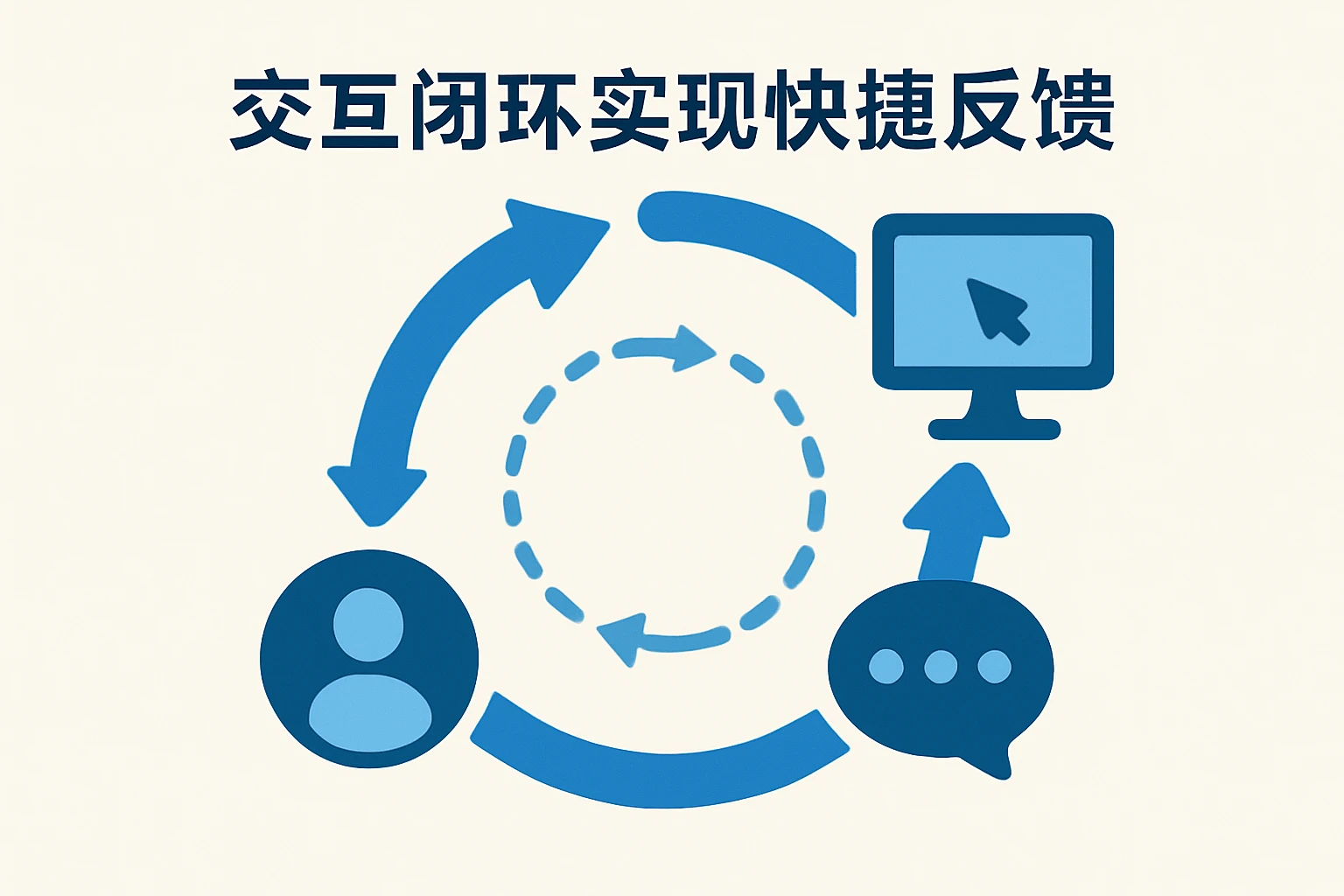 交互闭环实现快捷反馈