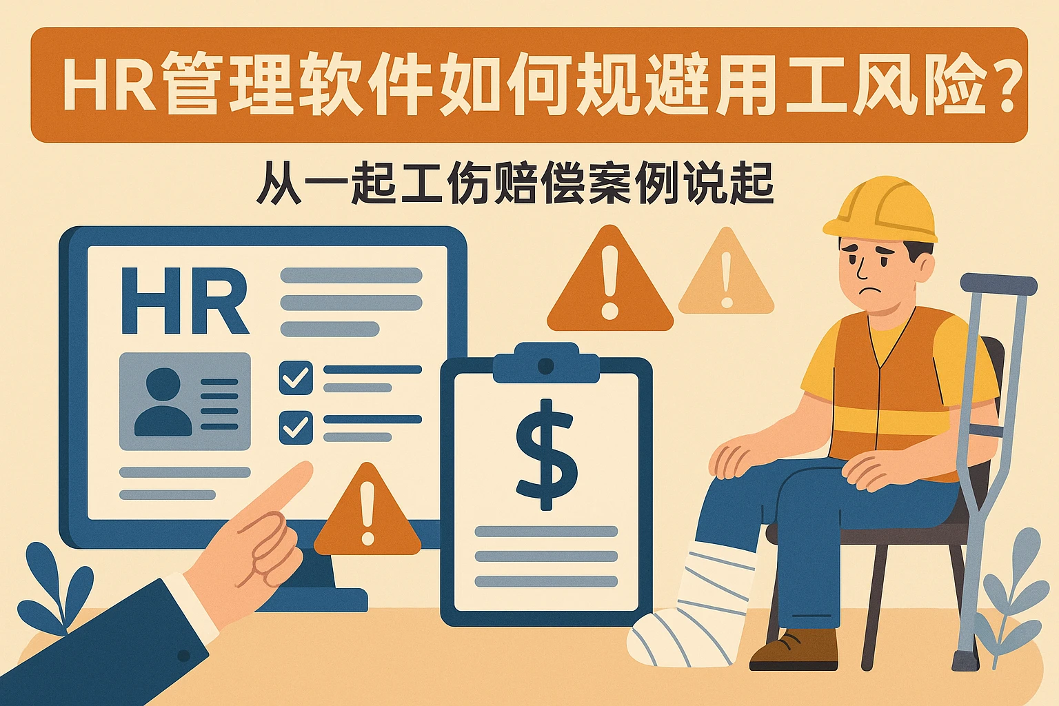 HR管理软件如何规避用工风险？从一起工伤赔偿案例说起