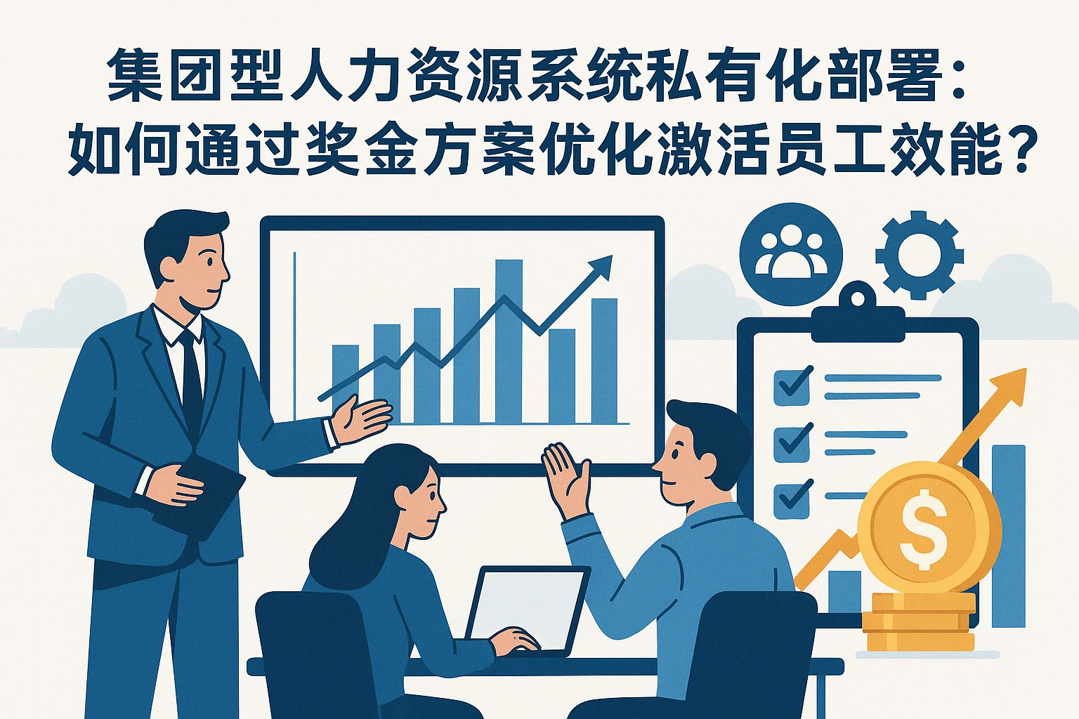 集团型人力资源系统私有化部署：如何通过奖金方案优化激活员工效能？