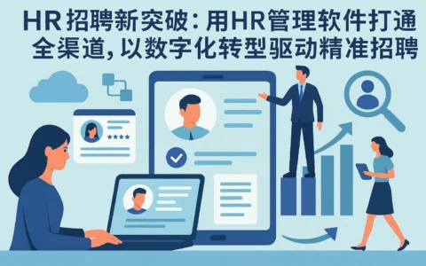 HR招聘新突破：用HR管理软件打通全渠道，以数字化转型驱动精准招聘
