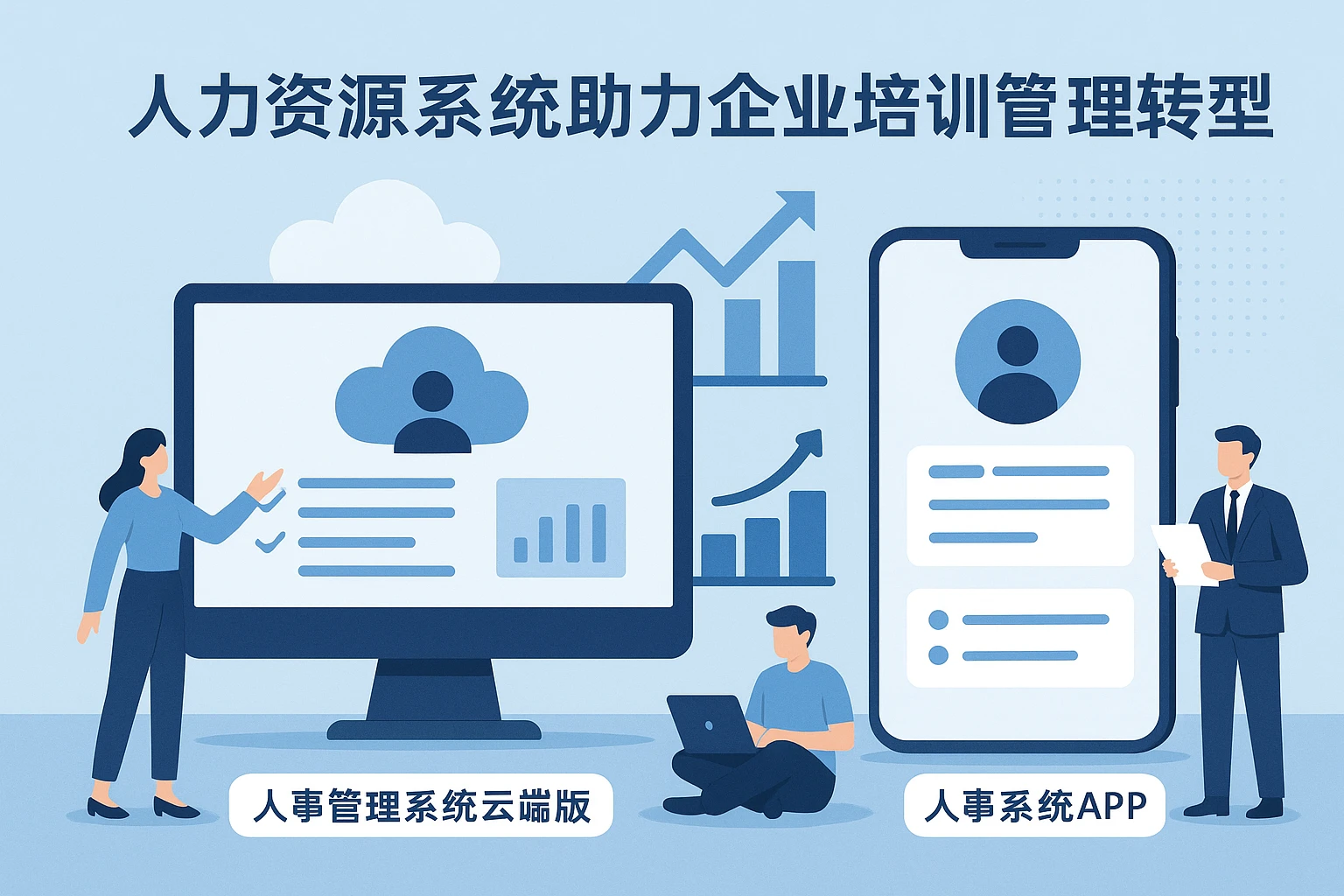 人力资源系统助力企业培训管理转型——以人事管理系统云端版与人事系统APP为核心