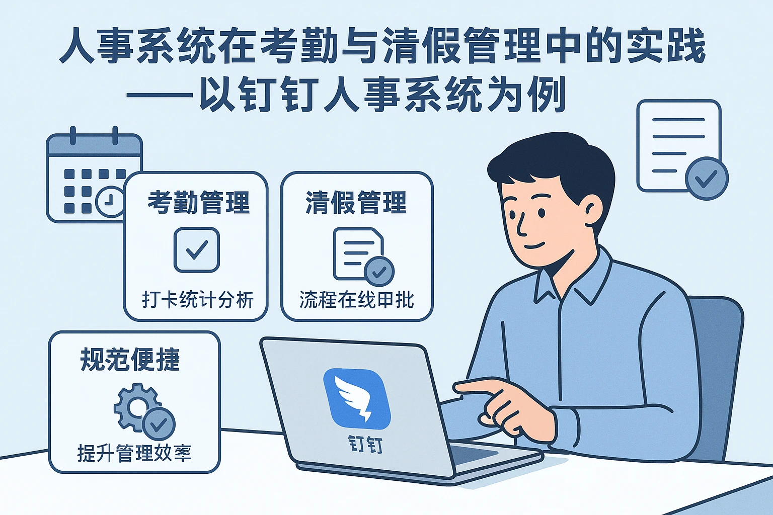 人事系统在考勤与请假管理中的实践与价值——以钉钉人事系统为例