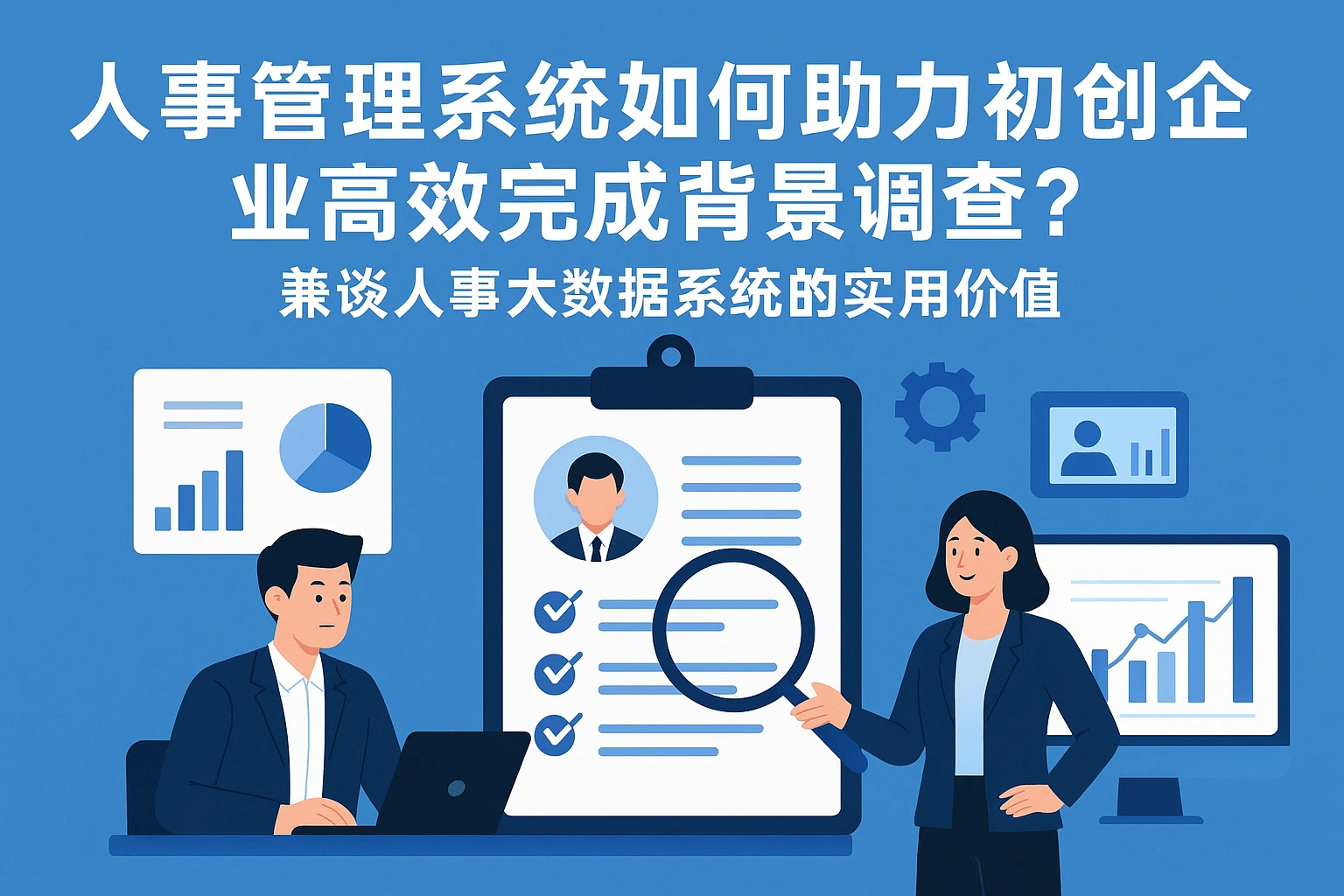人事管理系统如何助力初创企业高效完成背景调查？——兼谈人事大数据系统的实用价值