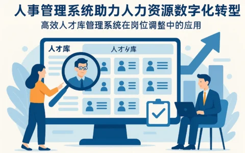 人事管理系统助力人力资源数字化转型——高效人才库管理系统在岗位调整中的应用