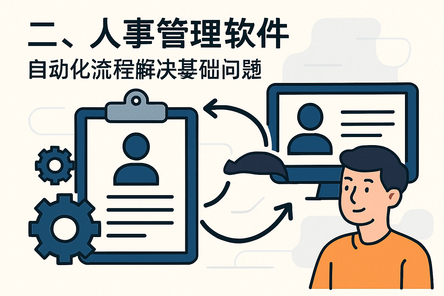 二、人事管理软件：自动化流程解决基础问题