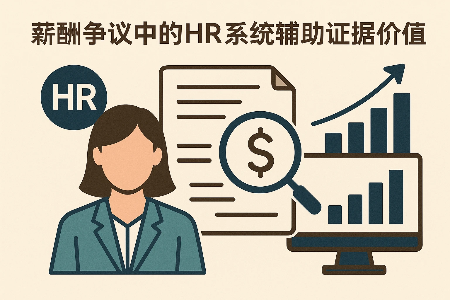 薪酬争议中的HR系统辅助证据价值
