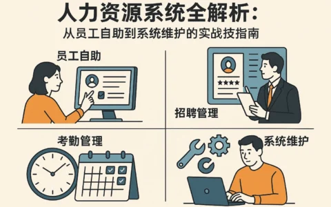 人力资源系统全解析：从员工自助到系统维护的实战指南