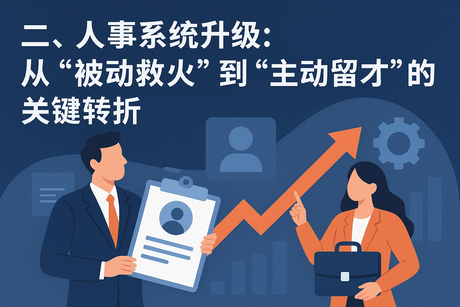 二、人事系统升级：从“被动救火”到“主动留才”的关键转折