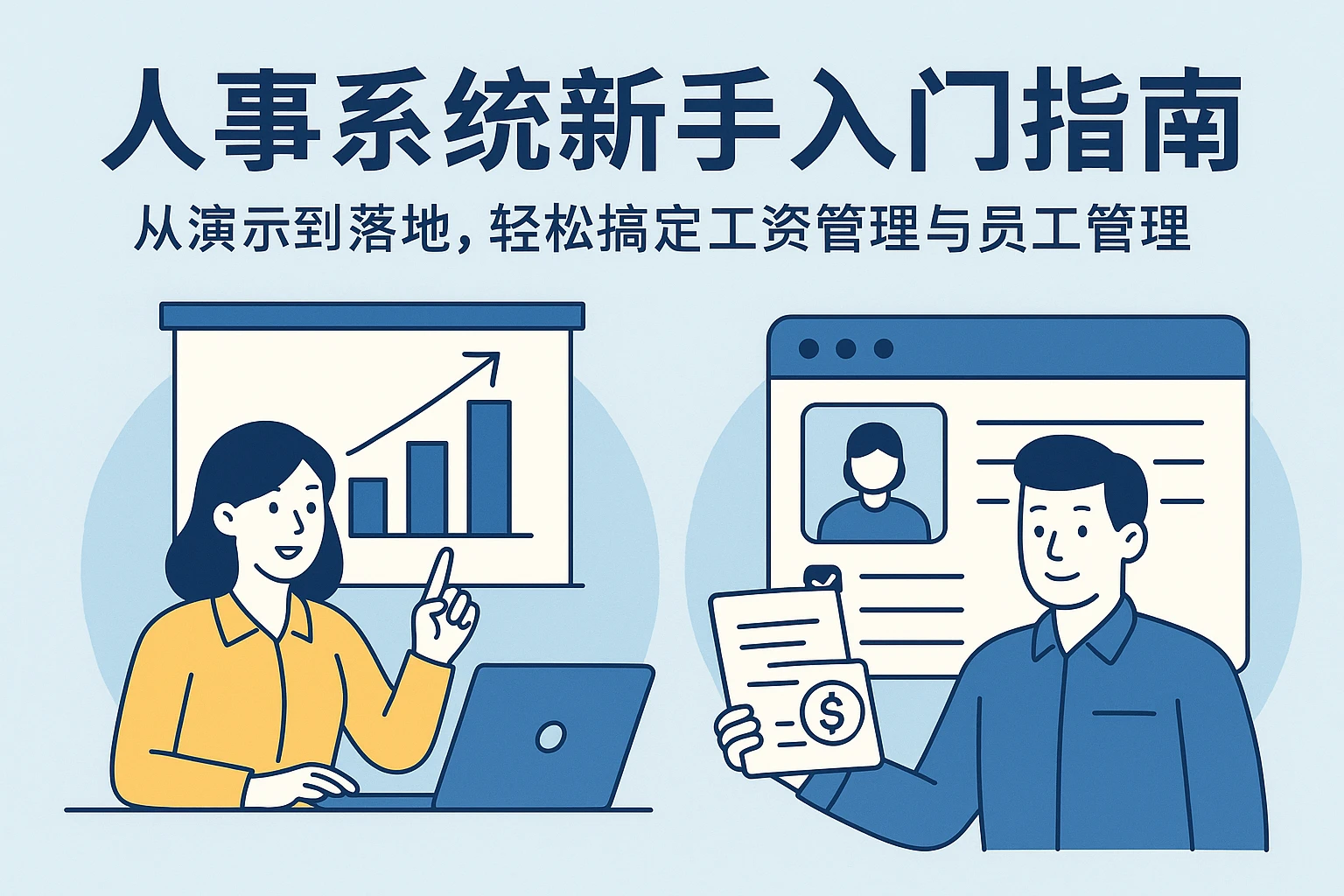 人事系统新手入门指南：从演示到落地，轻松搞定工资管理与员工管理
