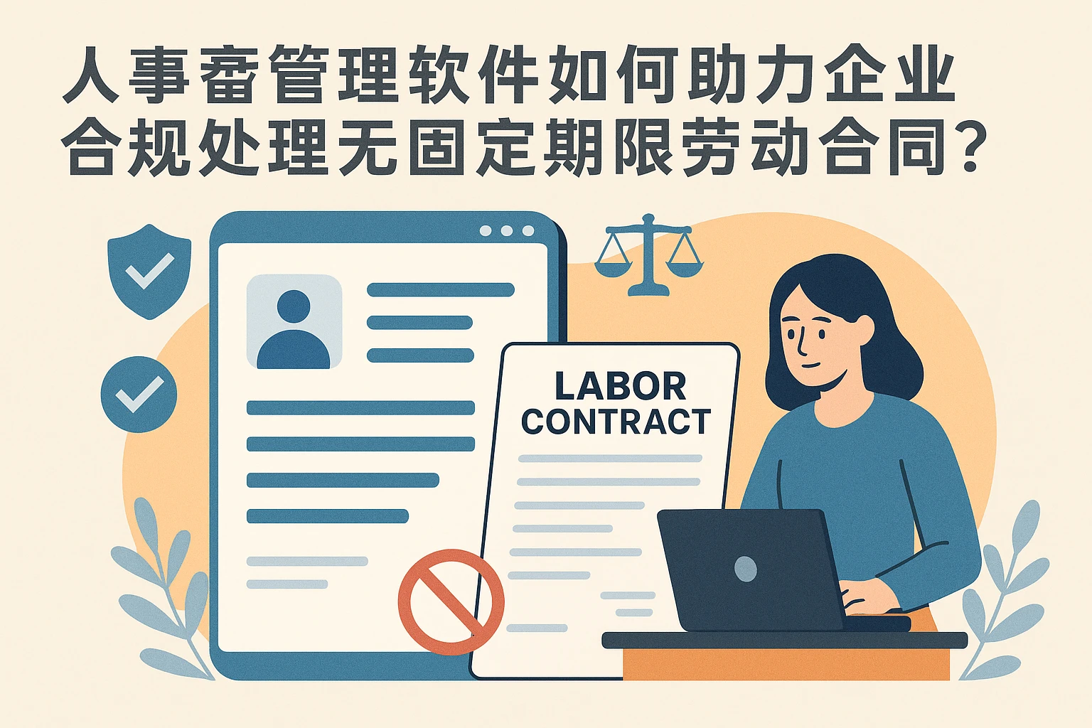 人事管理软件如何助力企业合规处理无固定期限劳动合同解除？