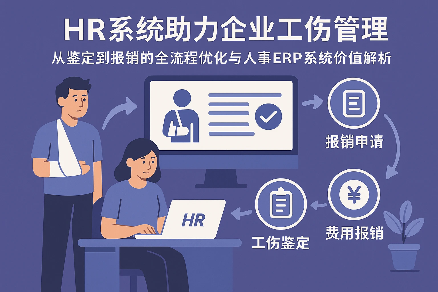 HR系统助力企业工伤管理：从鉴定到报销的全流程优化与人事ERP系统价值解析