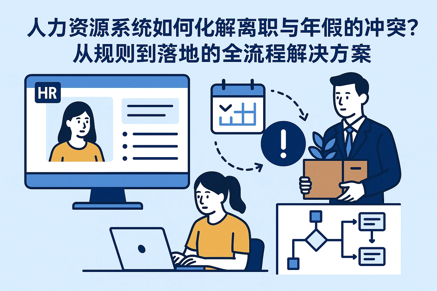 人力资源系统如何化解离职与年假的冲突？从规则到落地的全流程解决方案