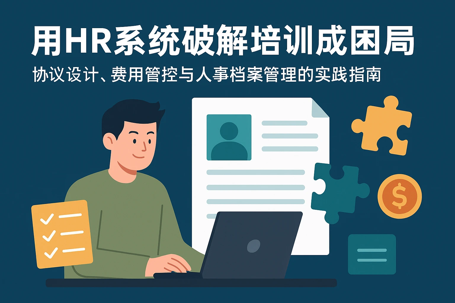 用HR系统破解培训成本困局：协议设计、费用管控与人事档案管理的实践指南