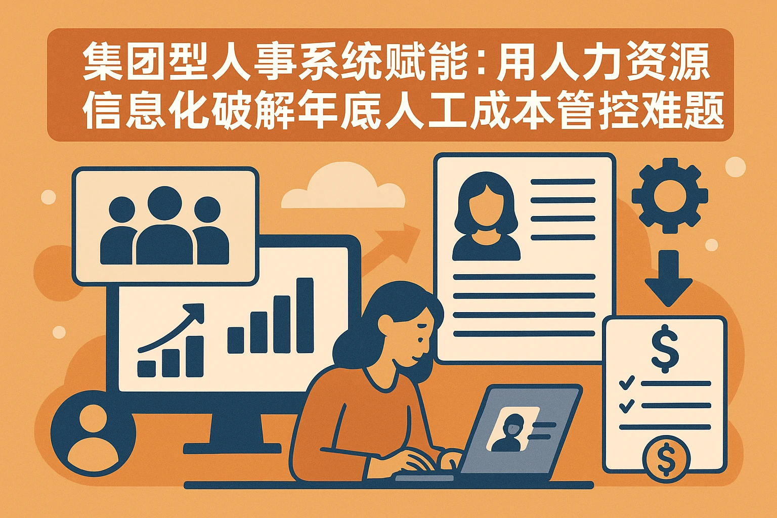 集团型人事系统赋能：用人力资源信息化破解年底人工成本管控难题