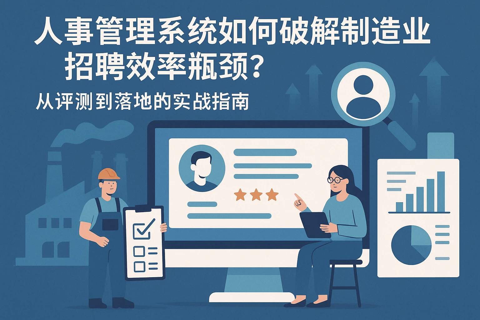 人事管理系统如何破解制造业招聘效率瓶颈？从评测到落地的实战指南