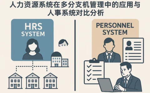 人力资源系统在多分支机构管理中的应用与人事系统对比分析