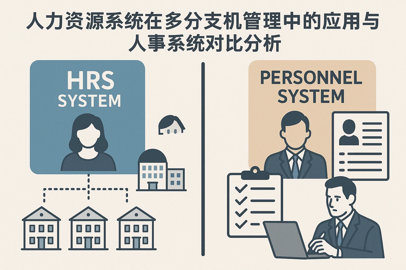 人力资源系统在多分支机构管理中的应用与人事系统对比分析