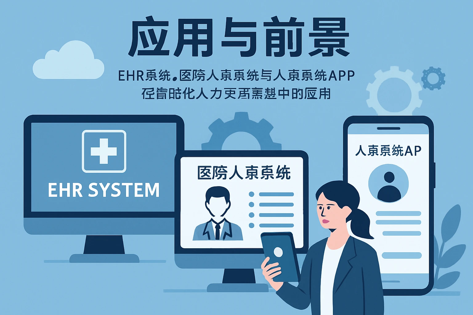 EHR系统、医院人事系统与人事系统APP在智能化人力资源管理中的应用与前景