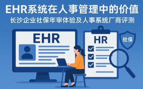 EHR系统在人事管理中的价值——长沙企业社保年审体验及人事系统厂商评测