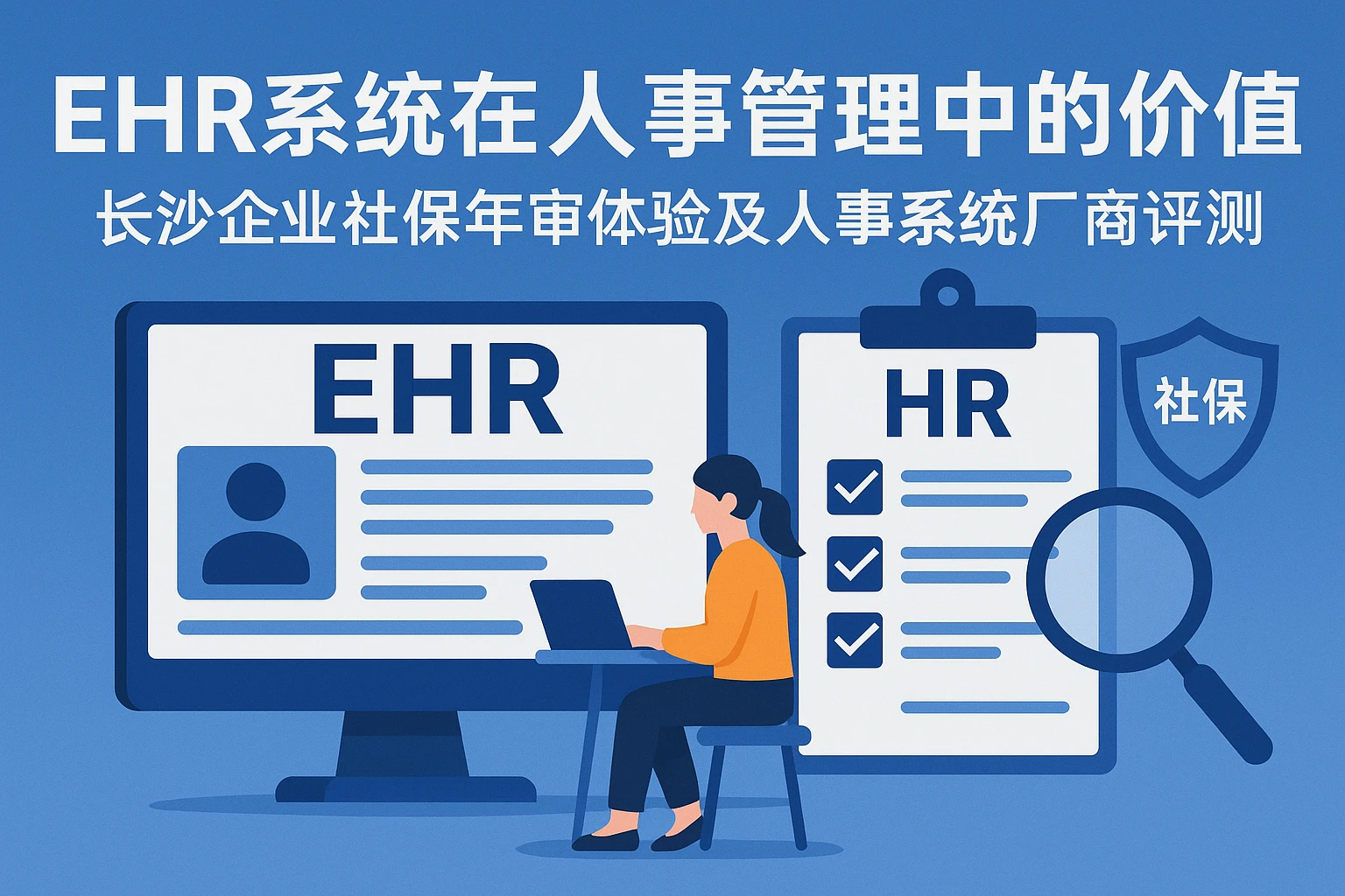 EHR系统在人事管理中的价值——长沙企业社保年审体验及人事系统厂商评测