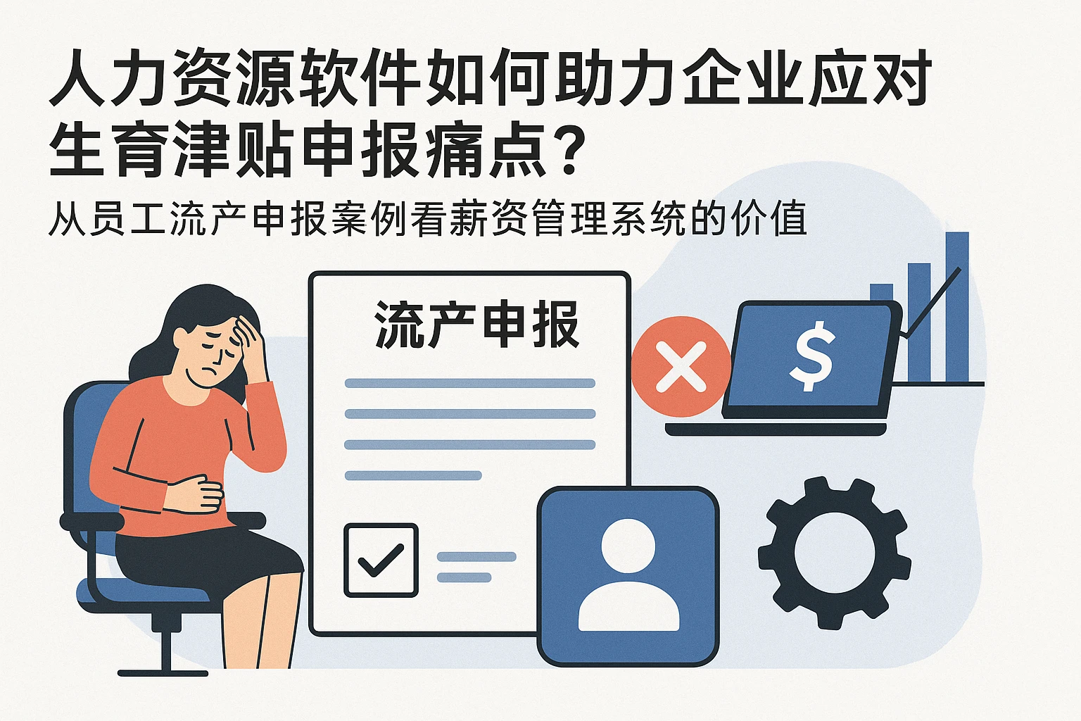 人力资源软件如何助力企业应对生育津贴申报痛点？——从员工流产申报案例看薪资管理系统的价值