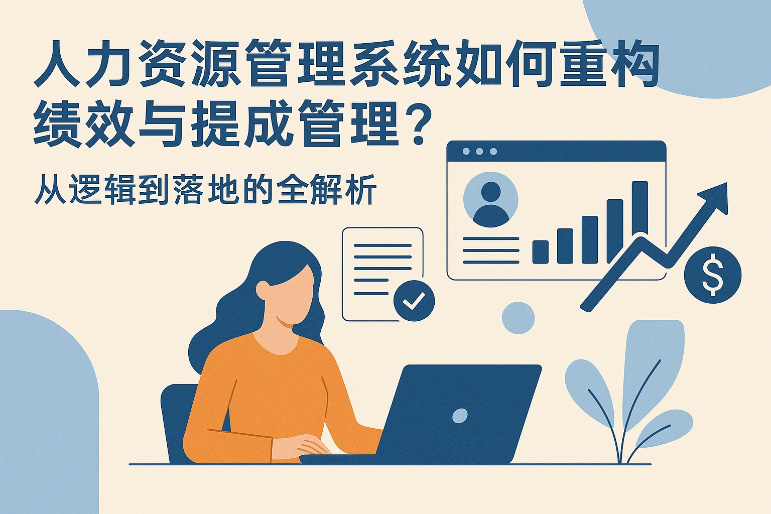 人力资源管理系统如何重构绩效与提成管理？从逻辑到落地的全解析