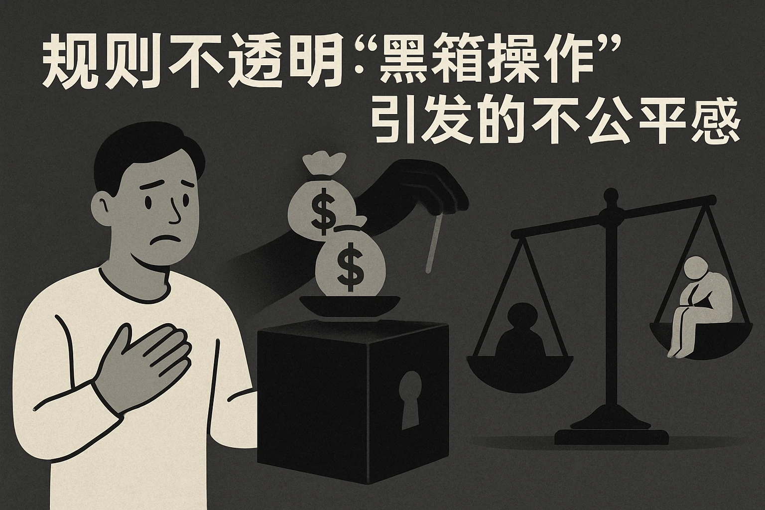 2. 规则不透明：“黑箱操作”引发的不公平感