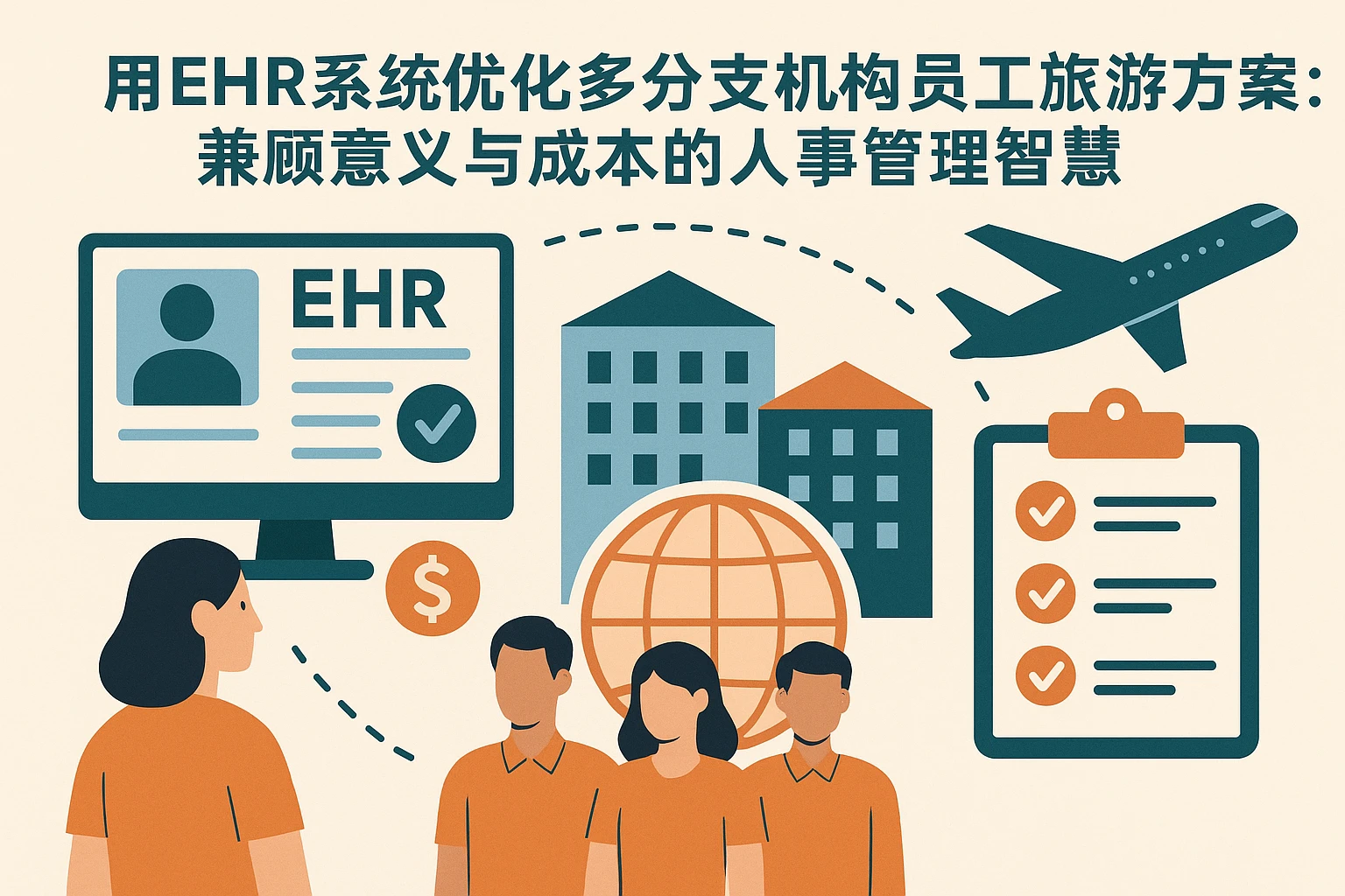 用EHR系统优化多分支机构员工旅游方案：兼顾意义与成本的人事管理智慧