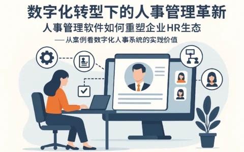 数字化转型下的人事管理革新：人事管理软件如何重塑企业HR生态——从案例看数字化人事系统的实践价值