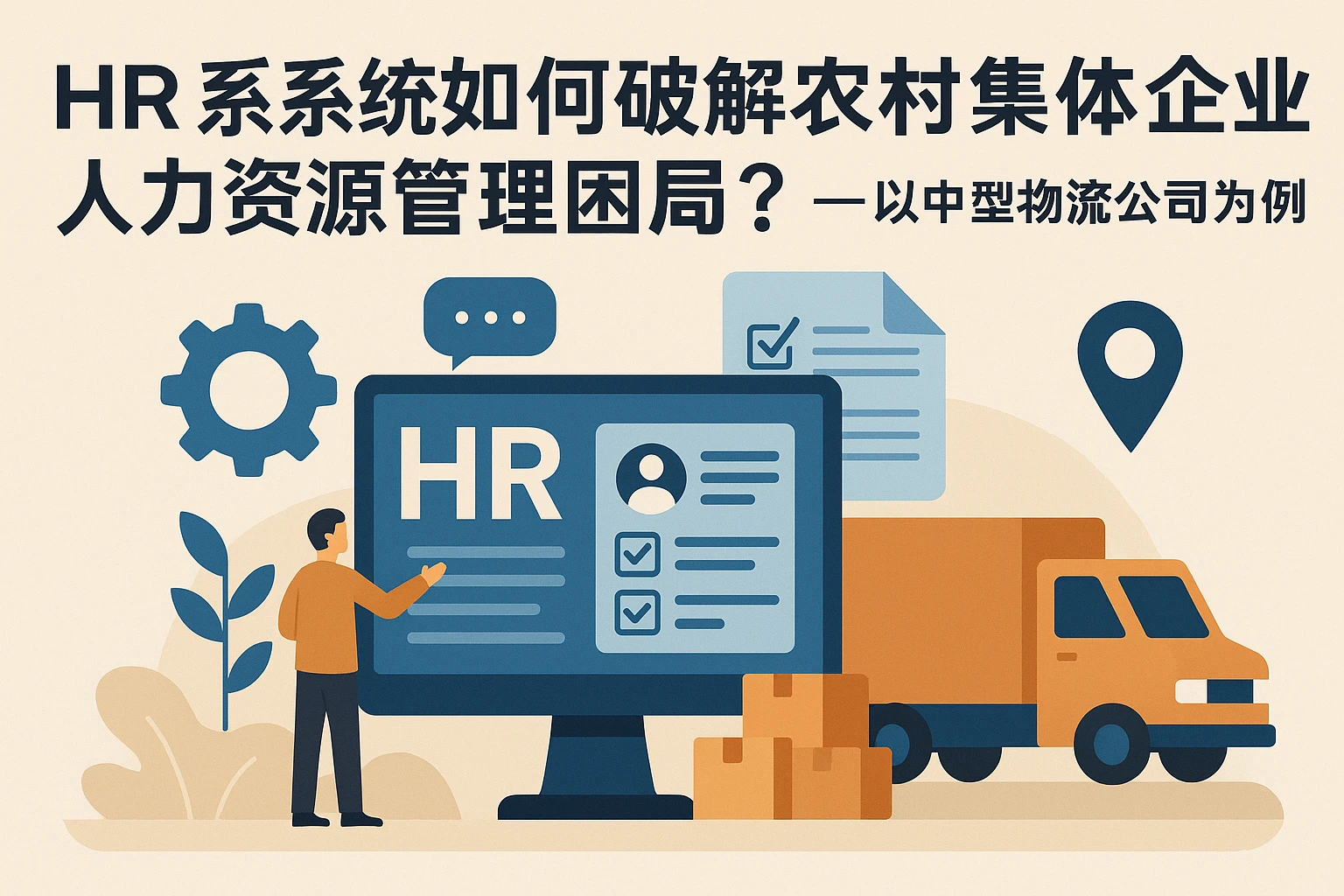 HR系统如何破解农村集体企业人力资源管理困局？——以中型物流公司为例