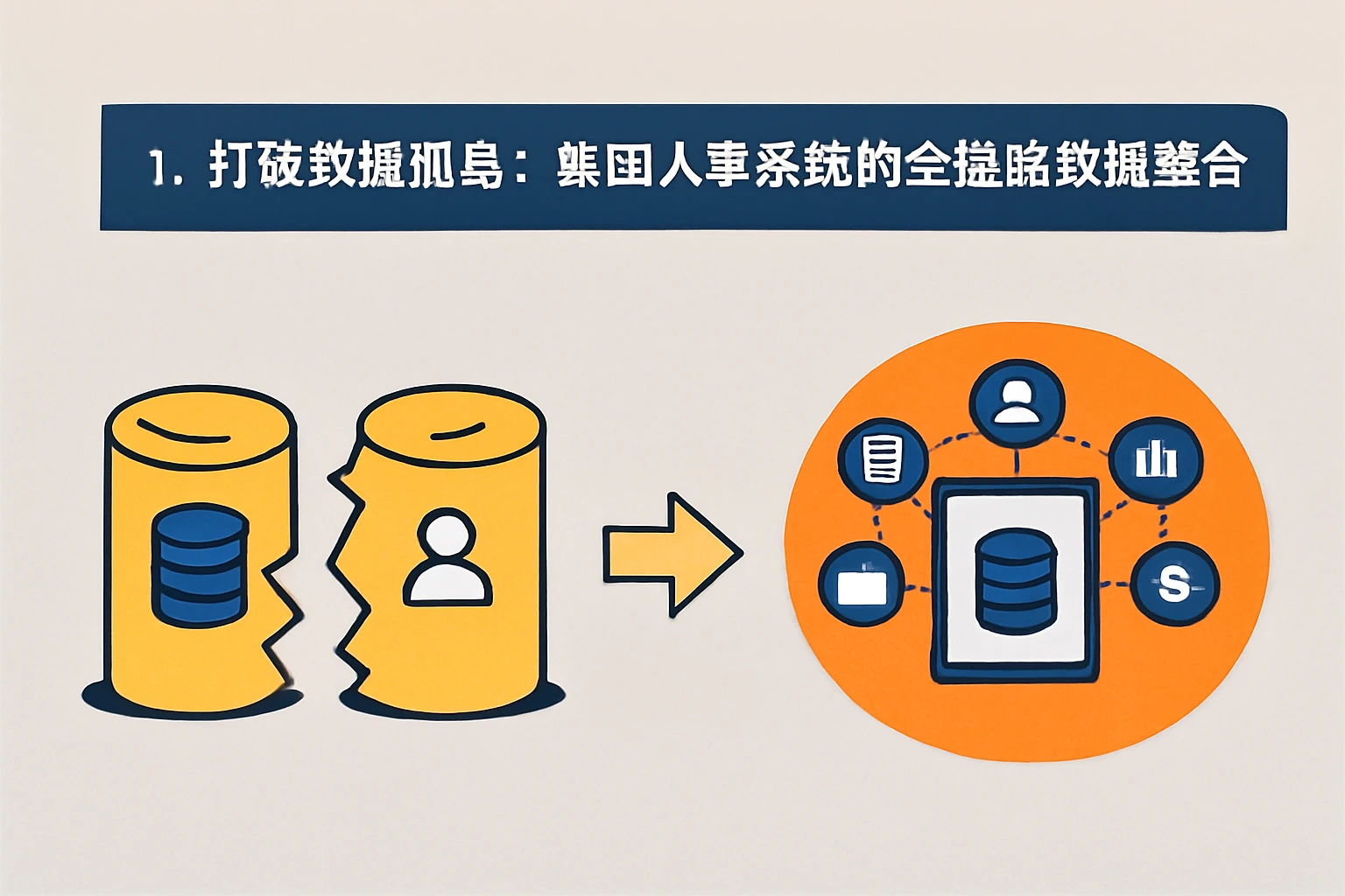 1. 打破数据孤岛：集团人事系统的全链路数据整合