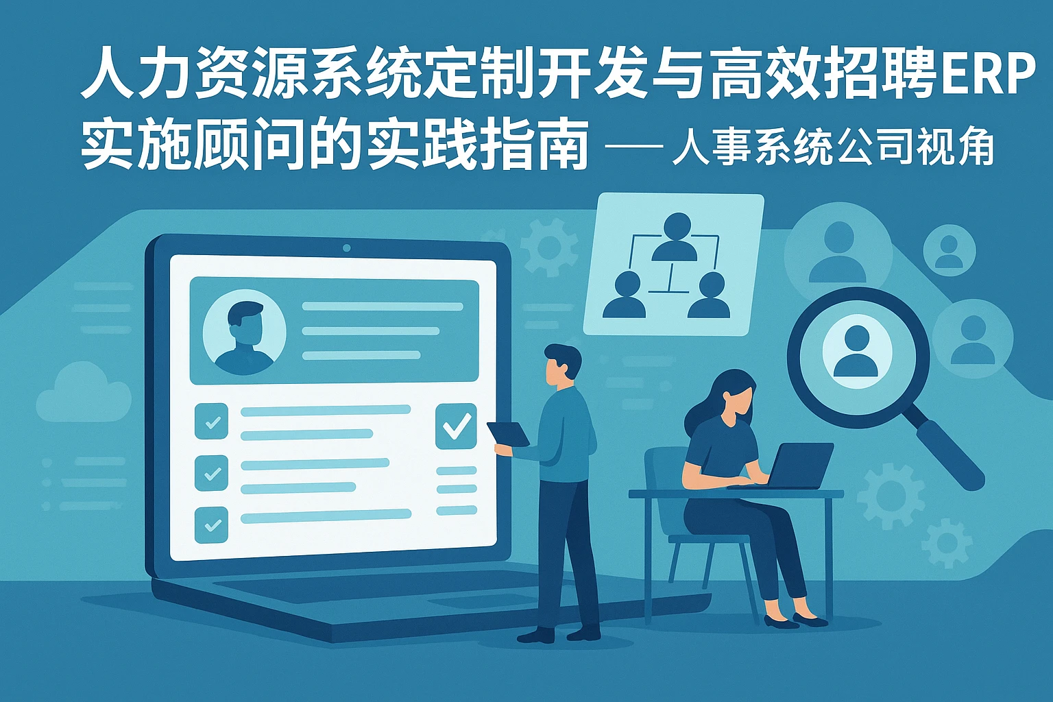 人力资源系统定制开发与高效招聘ERP实施顾问的实践指南 —— 人事系统公司视角