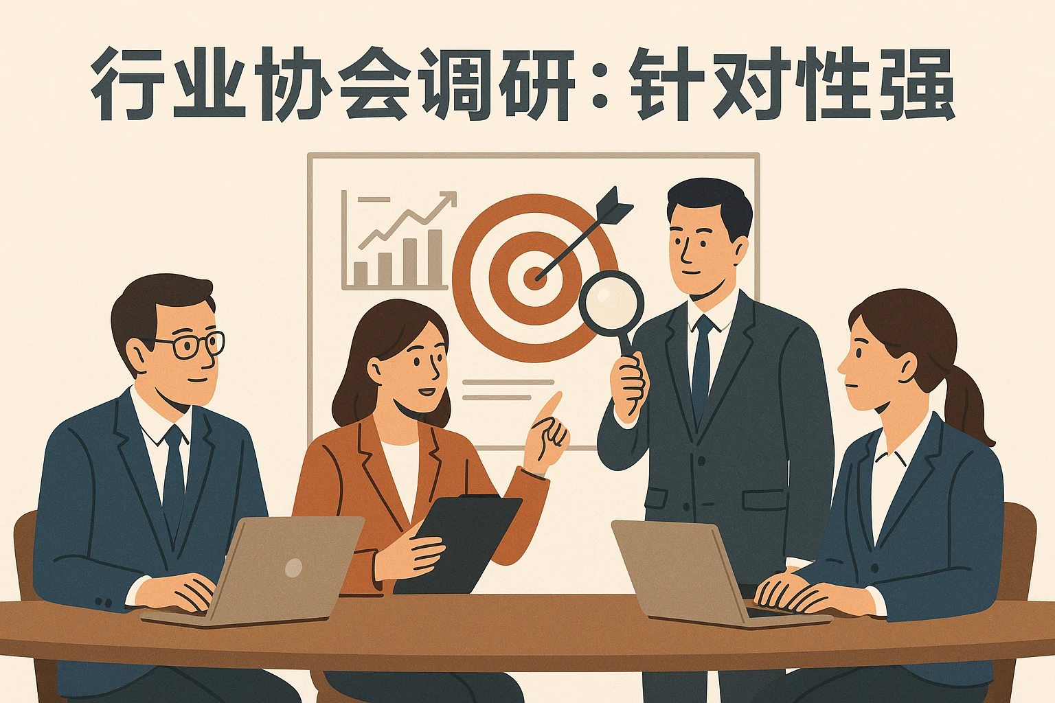 2. 行业协会调研：针对性强