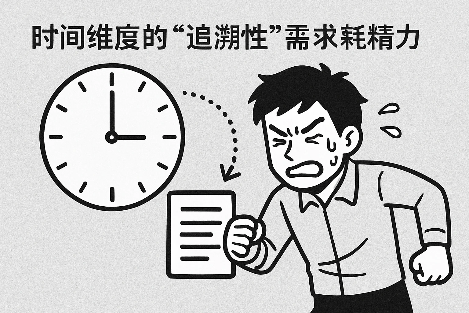 2. 时间维度的“追溯性”需求耗精力