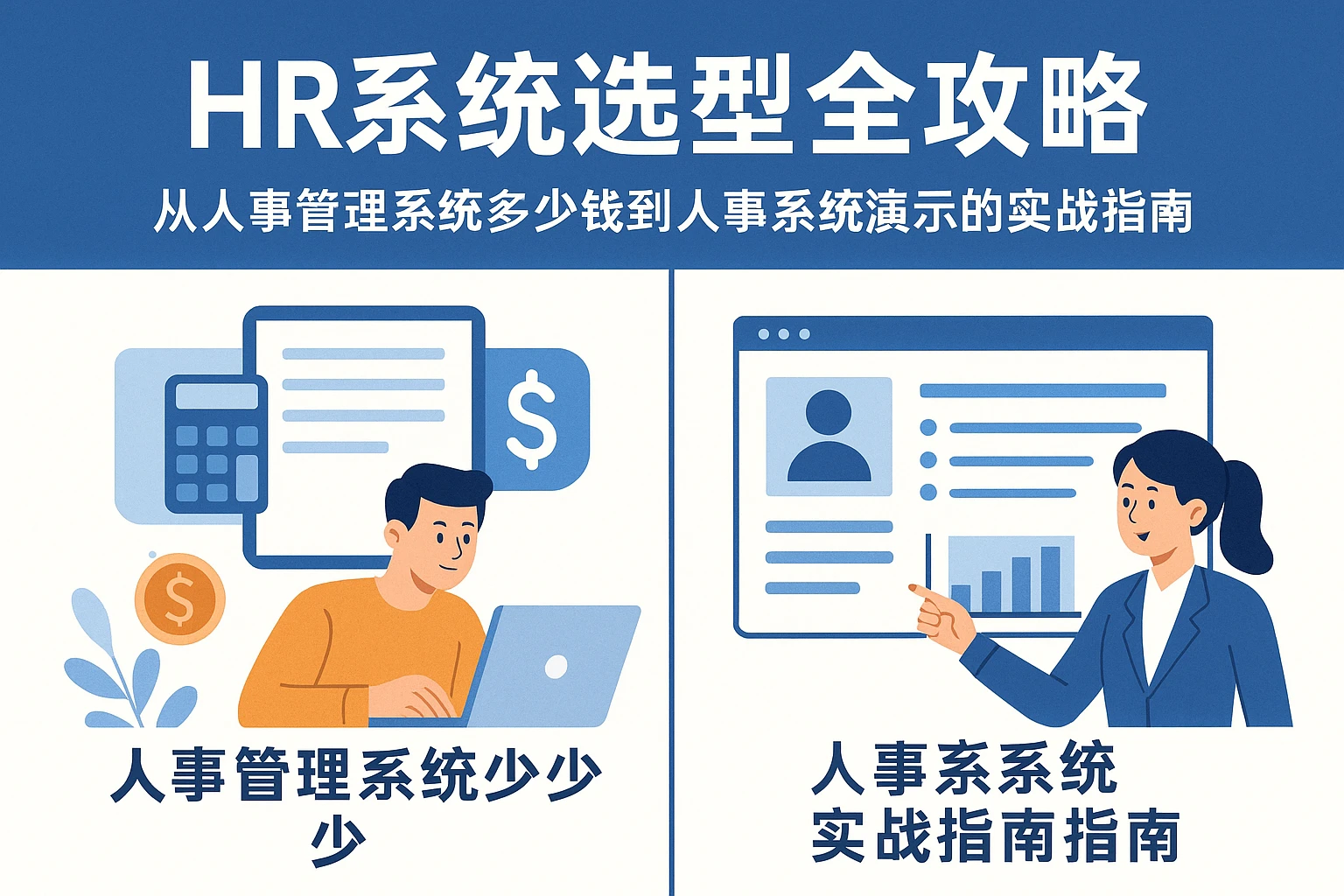 HR系统选型全攻略：从人事管理系统多少钱到人事系统演示的实战指南
