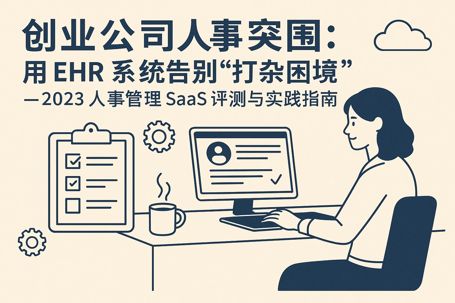 创业公司人事突围：用EHR系统告别“打杂困境”——2023人事管理SaaS评测与实践指南