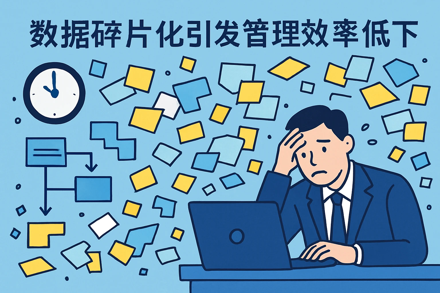 数据碎片化引发管理效率低下