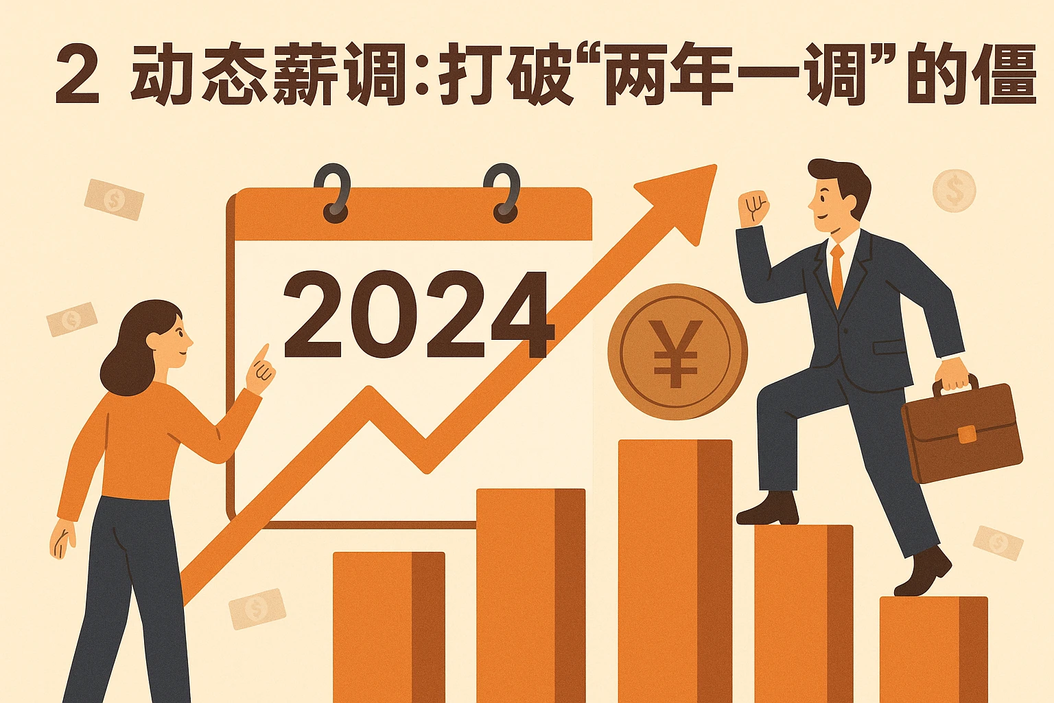2. 动态薪调：打破“两年一调”的僵化