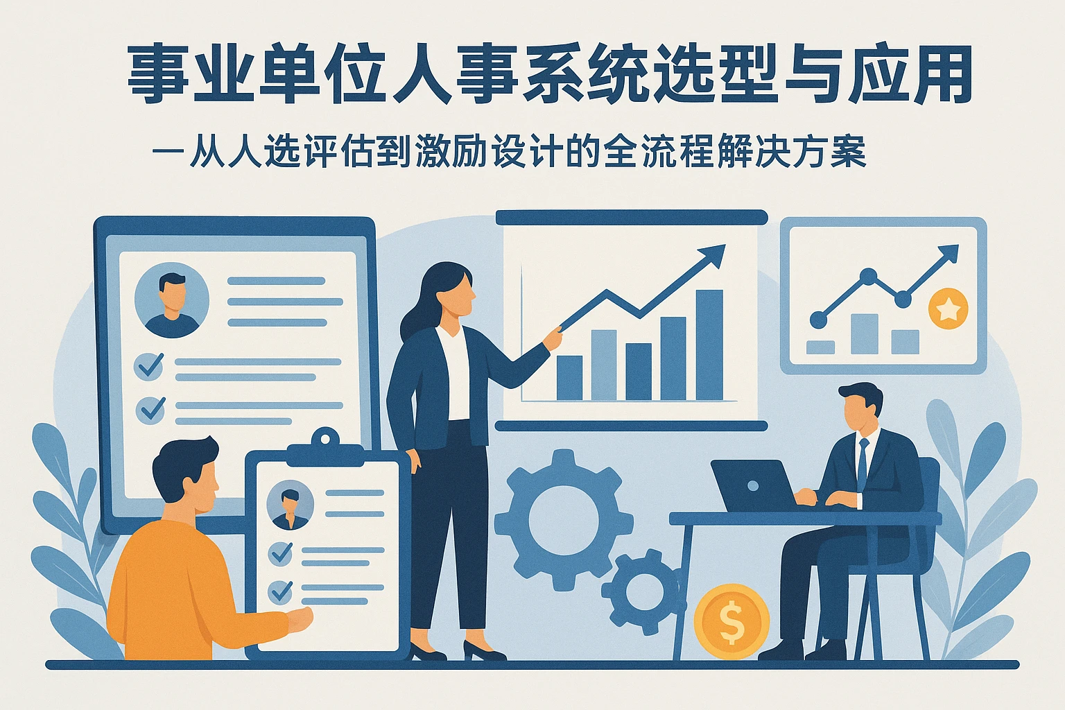 事业单位人事系统选型与应用指南：从人选评估到激励设计的全流程解决方案