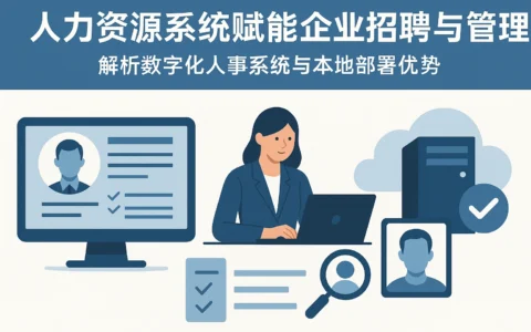 人力资源系统赋能企业招聘与管理：解析数字化人事系统与本地部署优势