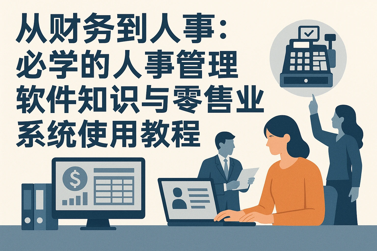 从财务到人事：必学的人事管理软件知识与零售业系统使用教程