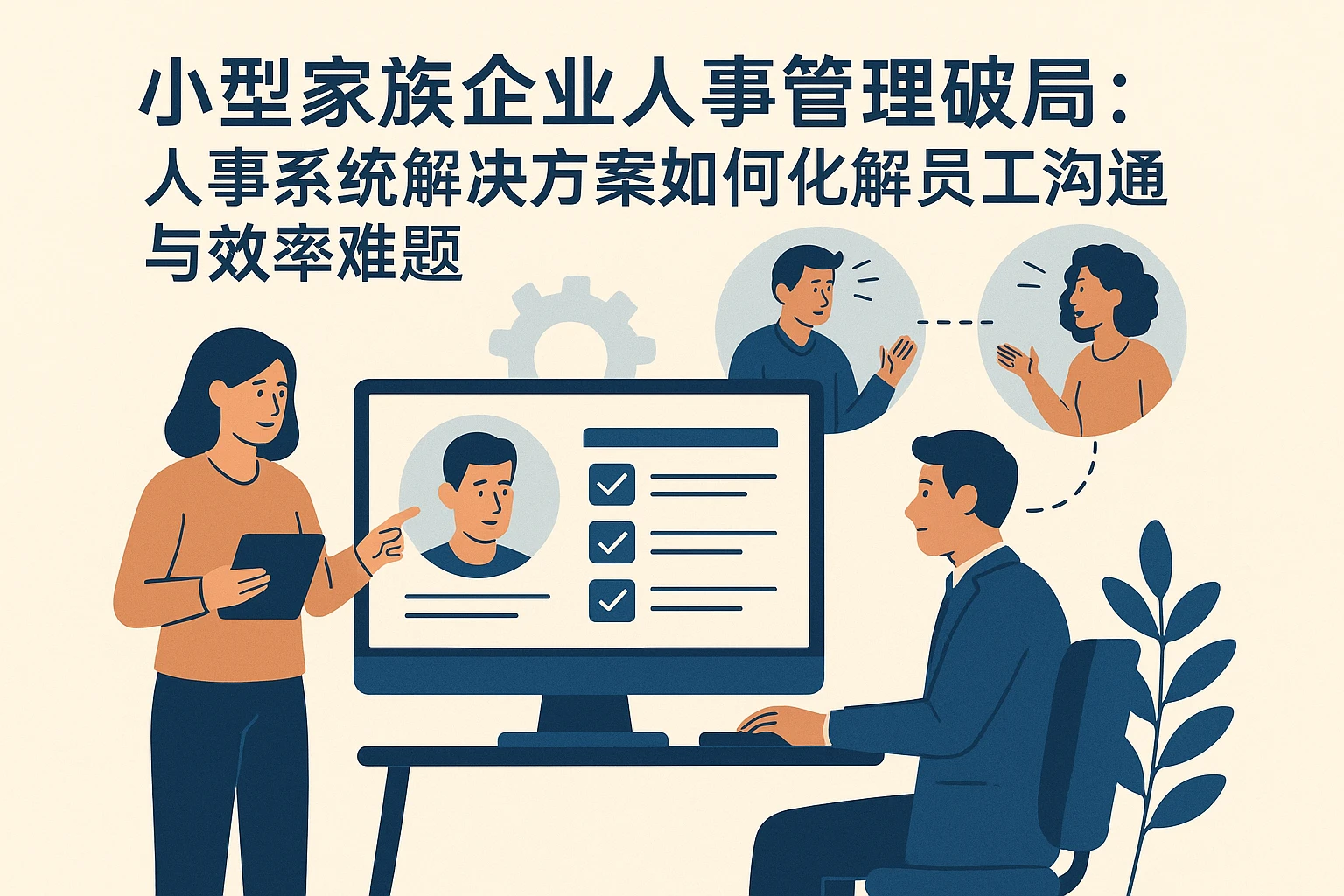 小型家族企业人事管理破局：人事系统解决方案如何化解员工沟通与效率难题