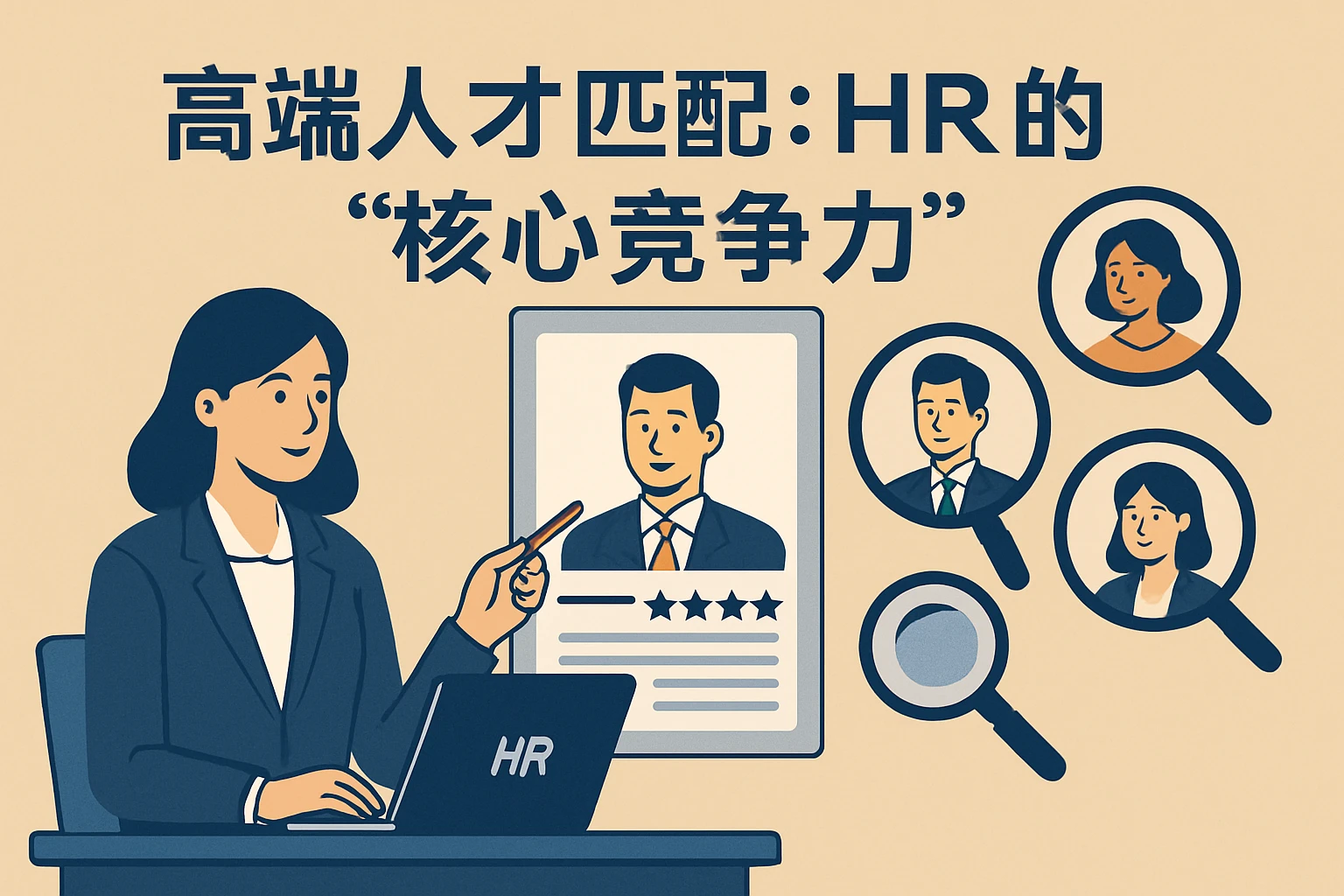 2. 高端人才匹配：HR的“核心竞争力”